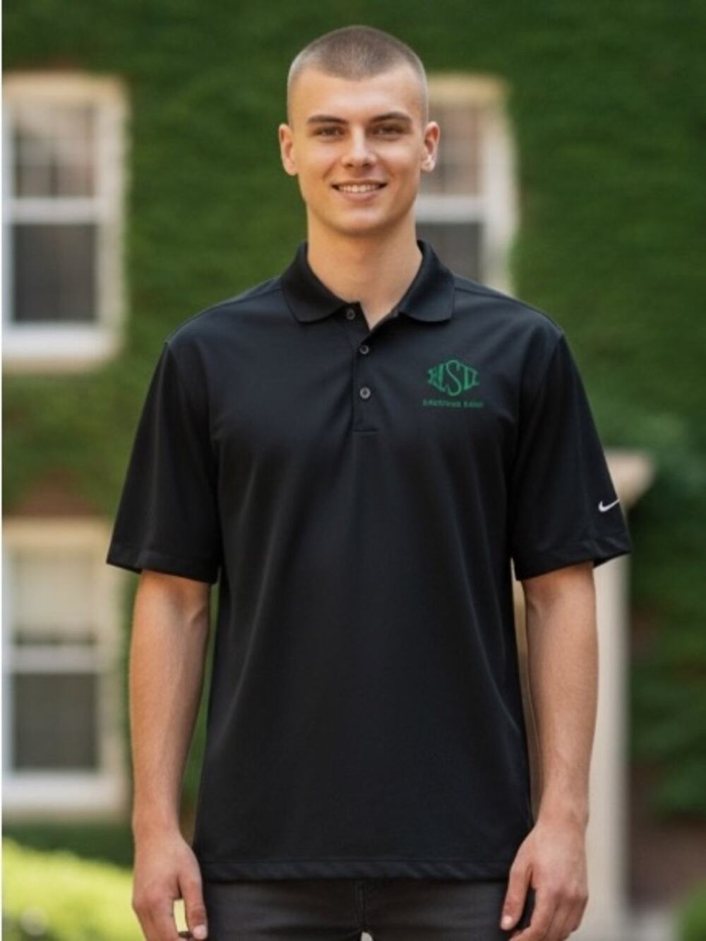 MICHIGAN STATE SPARTANS MARCHING BAND Men’s Large Black Polo MSU